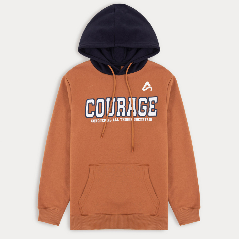 Vintage-inspired Men’s Hooded Sweatshirt