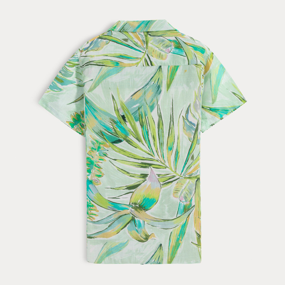 Custom Print Mens Hawaiian Resort Shirts