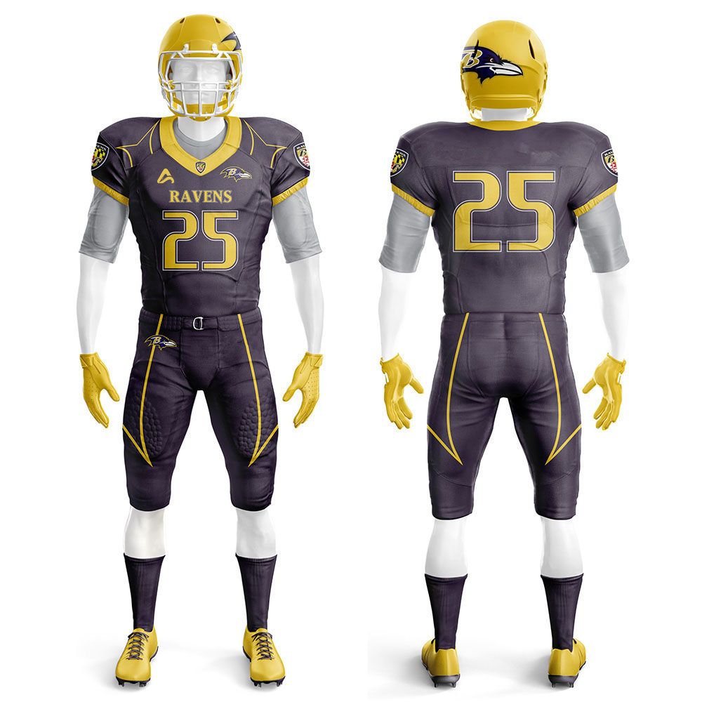 Creating American Football Uniforms