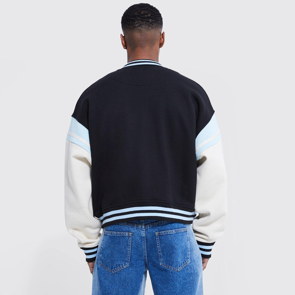 Patched Varsity Jacket