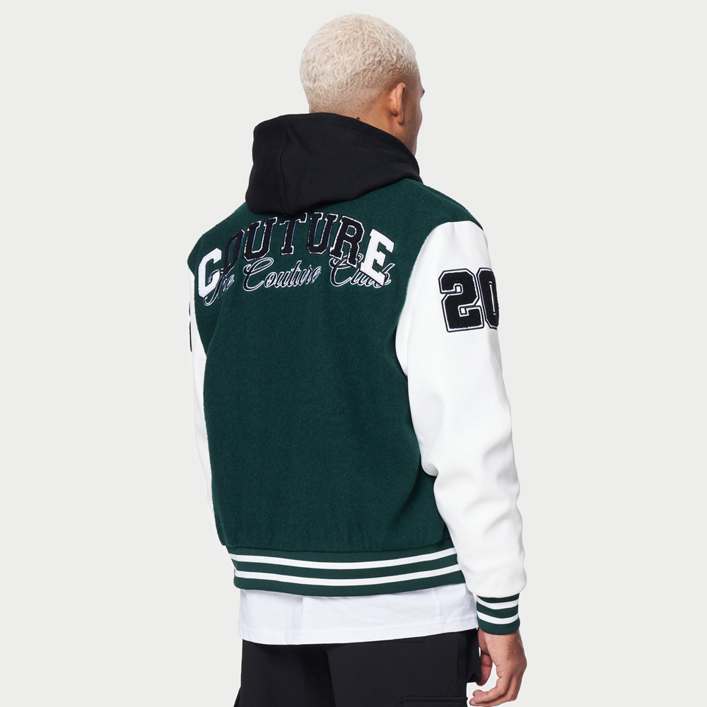 Embroidered Varsity Jacket